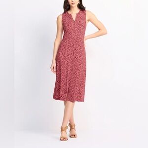 Market & Spruce Delia Button Front V-Neck Shirt Dress Floral Print Stitch Fix